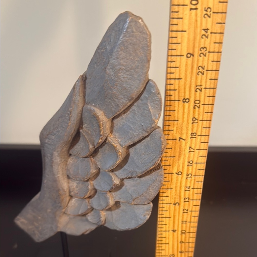 Silver Wing Sculpture - Picture 7 of 7